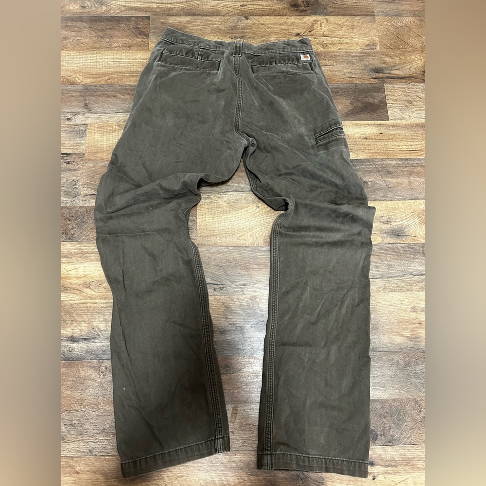 Carhartt 30/32 Men's Olive Green Pants